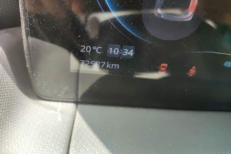 Used Leapmotor T03 2020 400 Luxury Edition Odometer Close Up
