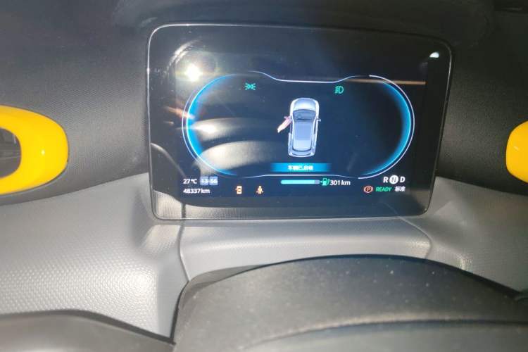 Used Leapmotor T03 2020 400 Luxury Edition Odometer Close Up