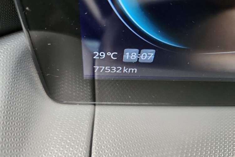 Used Leapmotor T03 2020 400 Luxury Edition Odometer Close Up