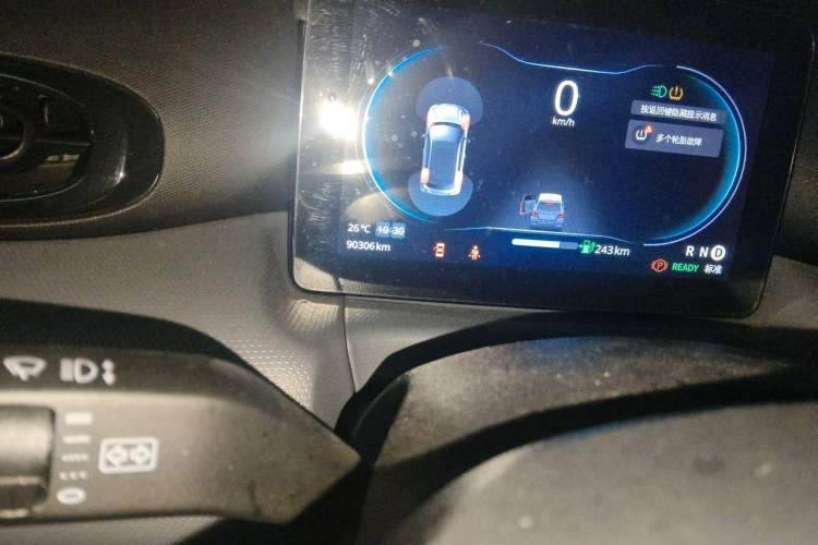 Used Leapmotor T03 2020 400 Luxury Edition Odometer Close Up