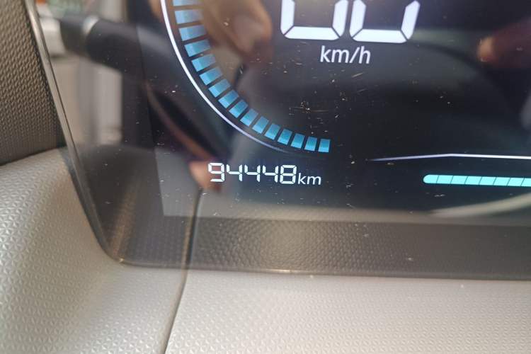 Used Leapmotor T03 2020 400 Lite Edition Odometer Close Up