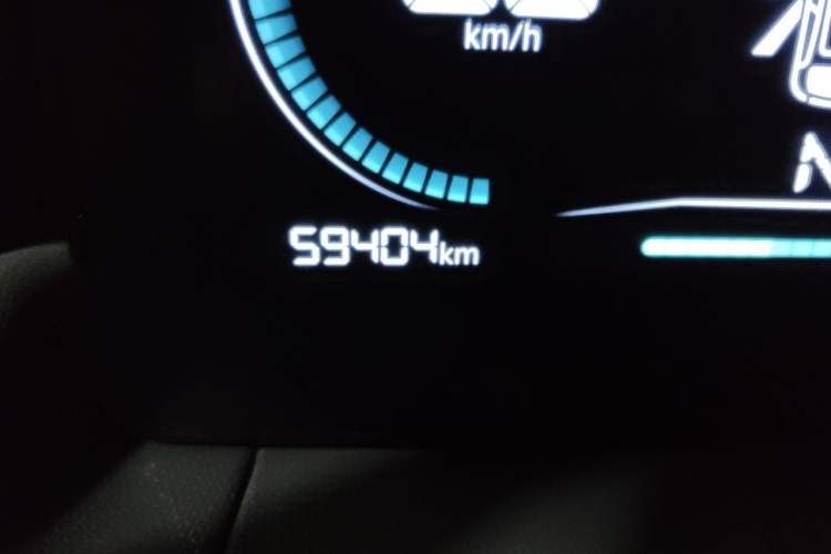 Used Leapmotor T03 2020 400 Standard Edition Odometer Close Up