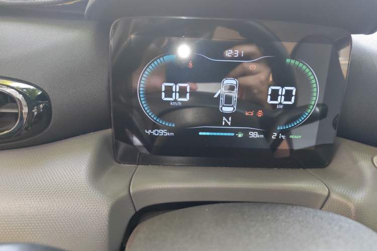 Used Leapmotor T03 2020 400 Standard Edition Odometer Close Up