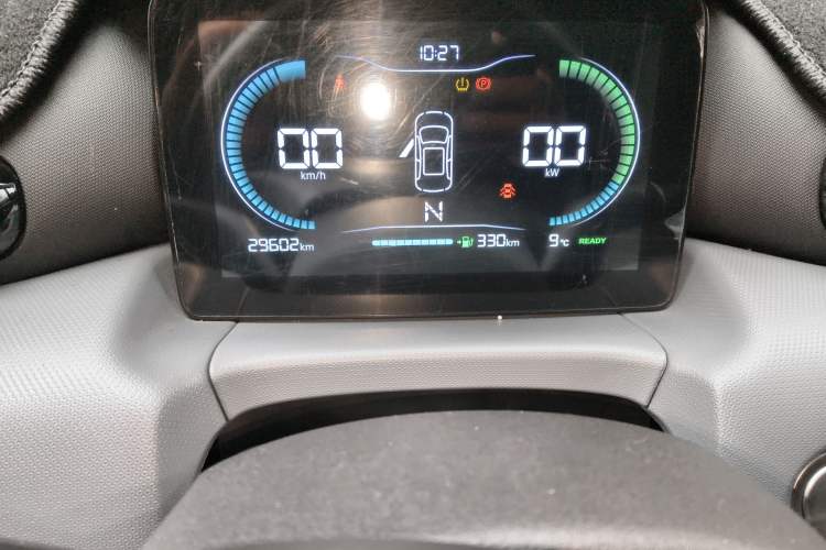 Used Leapmotor T03 2020 400 Lite Edition Odometer Close Up