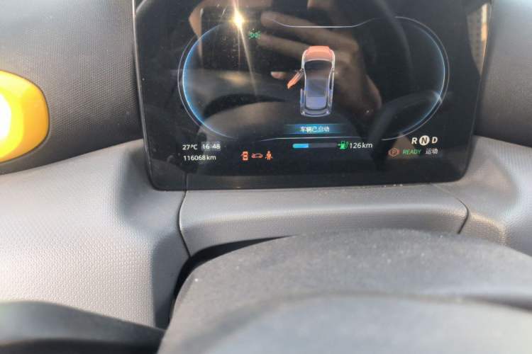 Used Leapmotor T03 2020 400 Luxury Edition Odometer Close Up