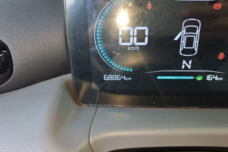 Used Leapmotor T03 2020 400 Lite Edition Odometer Close Up