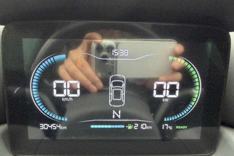 Used Leapmotor T03 2020 400 Lite Edition Odometer Close Up
