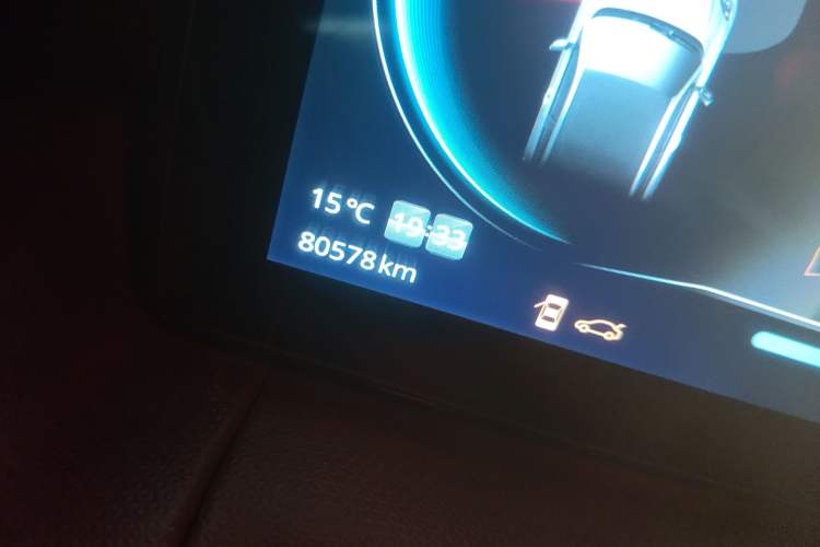 Used Leapmotor T03 2020 400 Luxury Edition Odometer Close Up
