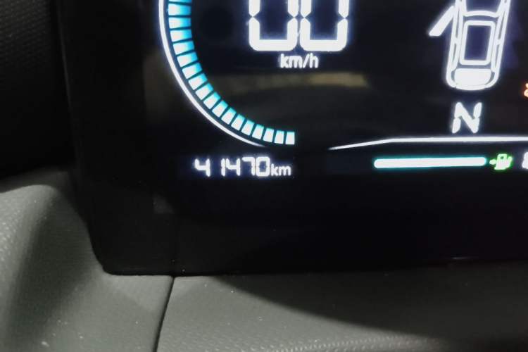Used Leapmotor T03 2020 400 Lite Edition Odometer Close Up