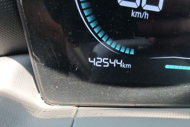 Used Leapmotor T03 2020 400 Lite Edition Odometer Close Up
