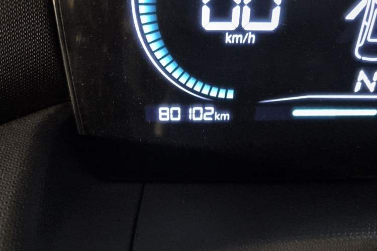 Used Leapmotor T03 2020 400 Lite Edition Odometer Close Up