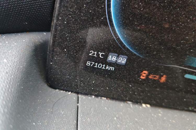 Used Leapmotor T03 2020 400 Luxury Edition Odometer Close Up