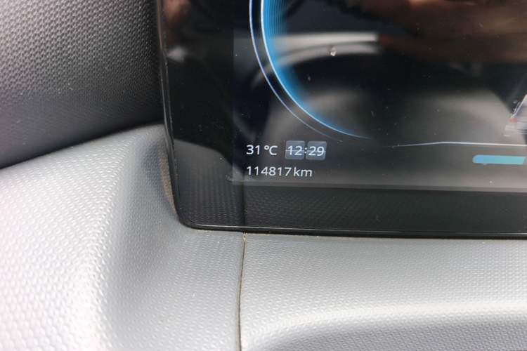 Used Leapmotor T03 2020 400 Luxury Edition Odometer Close Up