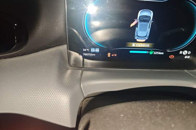 Used Leapmotor T03 2020 400 Luxury Edition Odometer Close Up