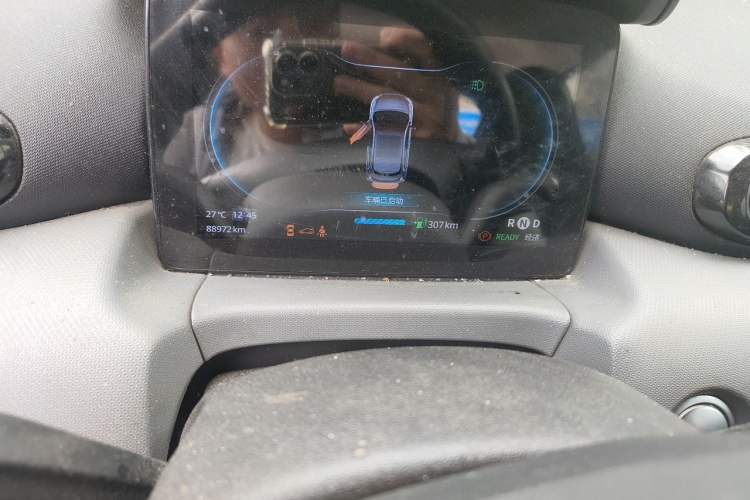 Used Leapmotor T03 2020 400 Luxury Edition Odometer Close Up