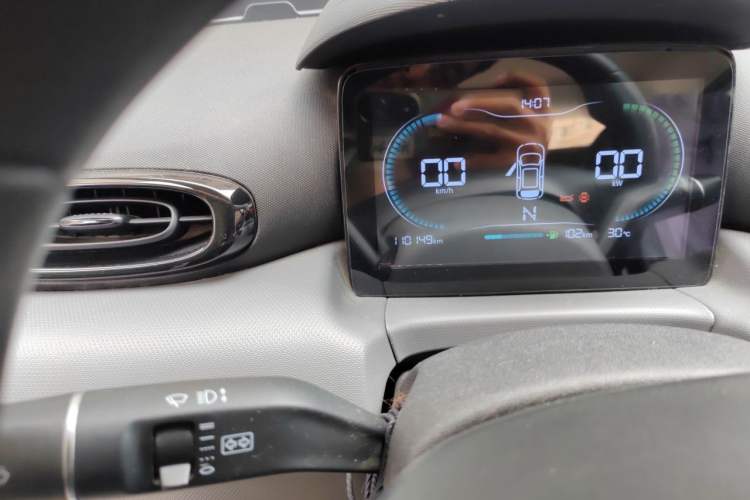 Used Leapmotor T03 2020 400 Lite Edition Odometer Close Up