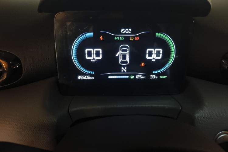 Used Leapmotor T03 2020 400 Lite Edition Odometer Close Up