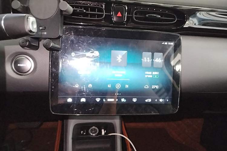 Used Leapmotor T03 2021 400 Luxury Edition Audio And AC Panel