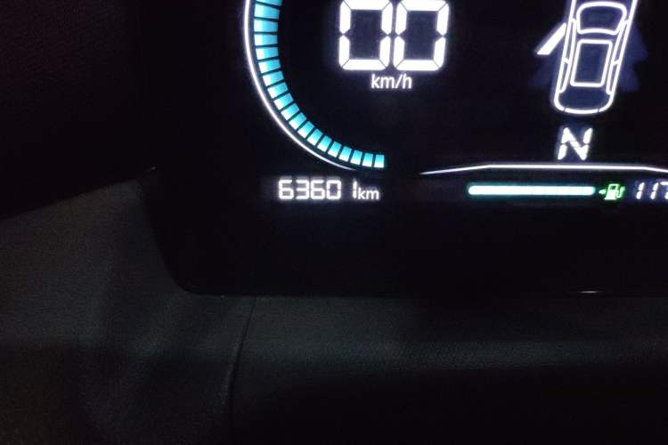 Used Leapmotor T03 2021 400 Lite Edition - Lithium-Ion Battery Odometer Close Up