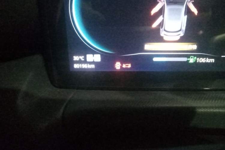 Used Leapmotor T03 2021 400 Luxury Edition Odometer Close Up