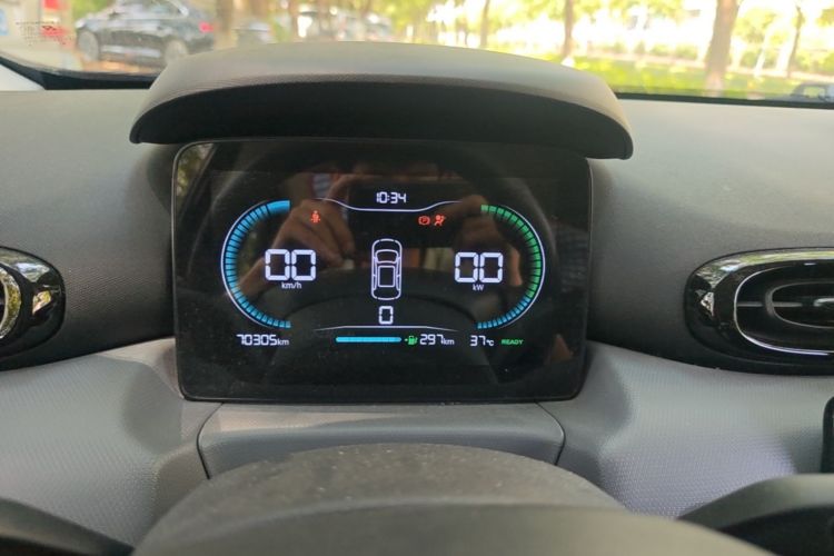 Used Leapmotor T03 2021 400 Lite Edition - Lithium-Ion Battery Odometer Close Up