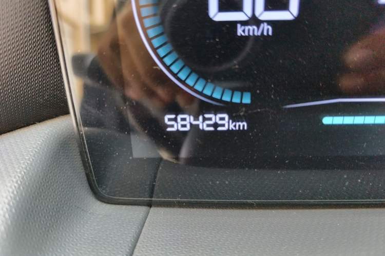 Used Leapmotor T03 2021 400 Lite Edition - Lithium-Ion Battery Odometer Close Up