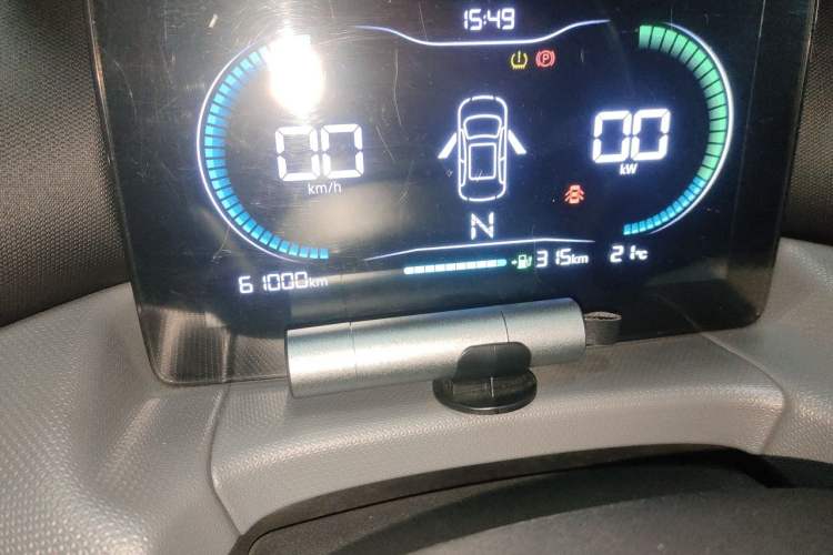 Used Leapmotor T03 2021 400 Lite Edition - Lithium-Ion Battery Odometer Close Up