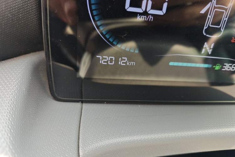 Used Leapmotor T03 2021 400 Lite Edition Lithium Iron Phosphate Odometer Close Up