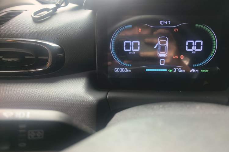 Used Leapmotor T03 2021 400 Micro-Sugar Version Odometer Close Up