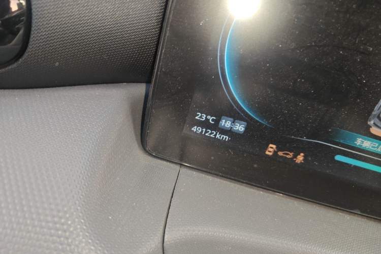 Used Leapmotor T03 2021 400 Luxury Edition Odometer Close Up