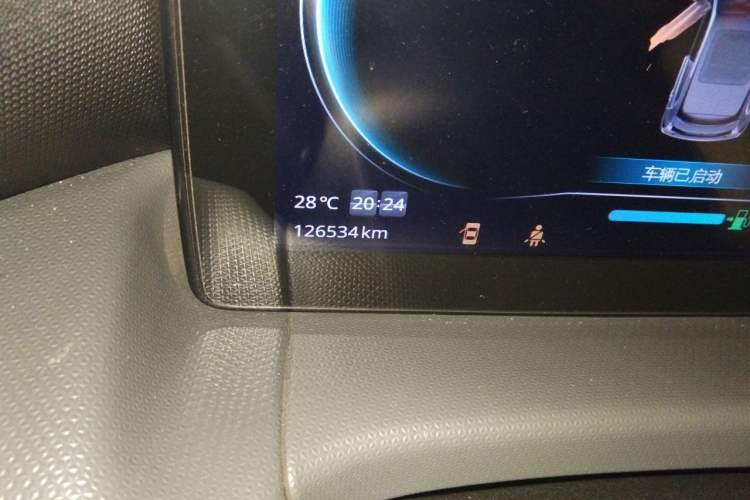 Used Leapmotor T03 2021 400 Luxury Edition Odometer Close Up