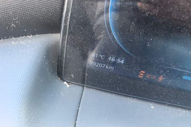Used Leapmotor T03 2021 400 Luxury Edition Odometer Close Up