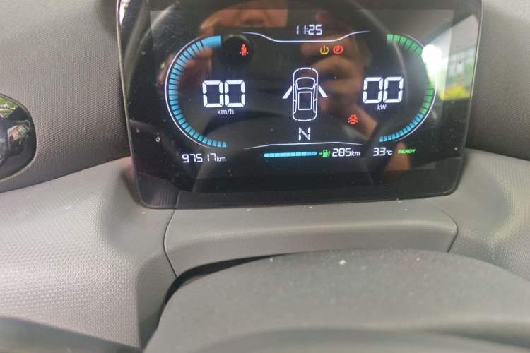 Used Leapmotor T03 2021 400 Lite Edition - Lithium-Ion Battery Odometer Close Up