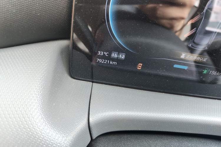 Used Leapmotor T03 2021 400 Luxury Edition Odometer Close Up