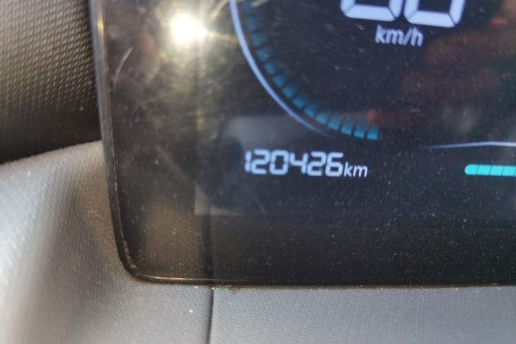 Used Leapmotor T03 2021 400 Micro-Sugar Version Odometer Close Up