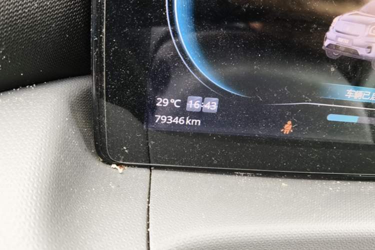 Used Leapmotor T03 2021 400 Luxury Edition Odometer Close Up