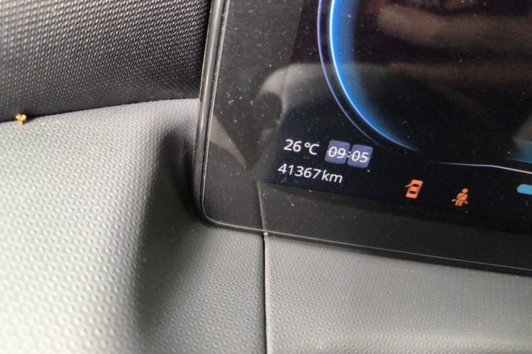 Used Leapmotor T03 2021 400 Luxury Pro Edition Odometer Close Up