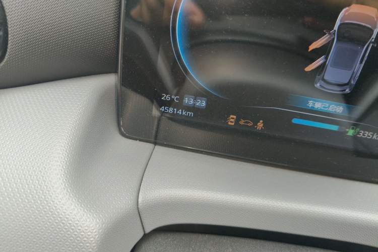 Used Leapmotor T03 2021 400 Luxury Pro Edition Odometer Close Up