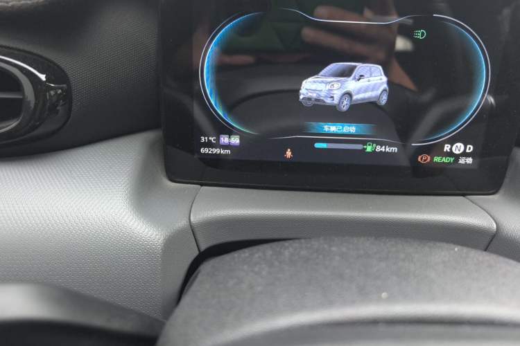 Used Leapmotor T03 2021 400 Luxury Pro Edition Odometer Close Up