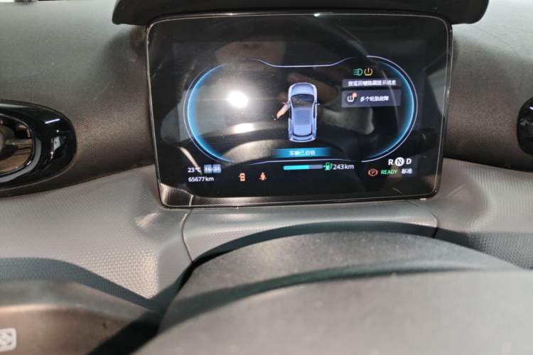 Used Leapmotor T03 2021 400 Luxury Pro Edition Odometer Close Up