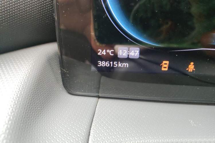 Used Leapmotor T03 2021 400 Luxury Edition Odometer Close Up