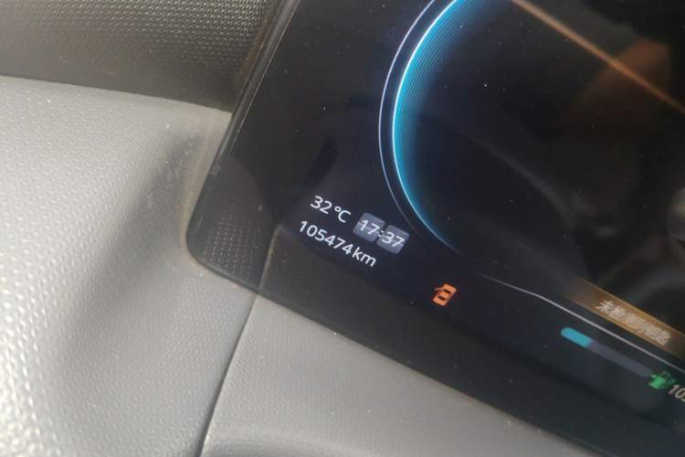 Used Leapmotor T03 2021 400 Luxury Pro Edition Odometer Close Up
