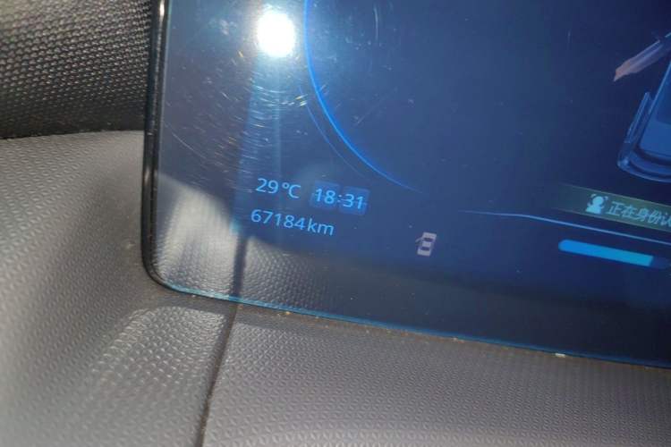 Used Leapmotor T03 2021 400 Luxury Edition Odometer Close Up