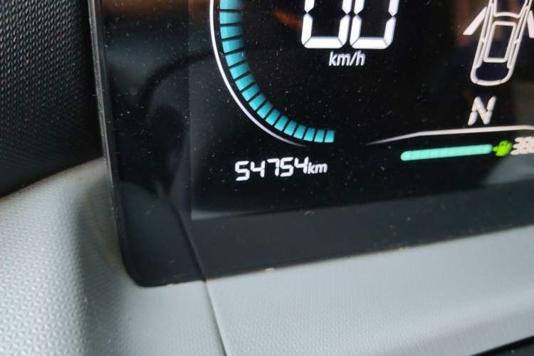 Used Leapmotor T03 2021 400 Micro-Sugar Version Odometer Close Up