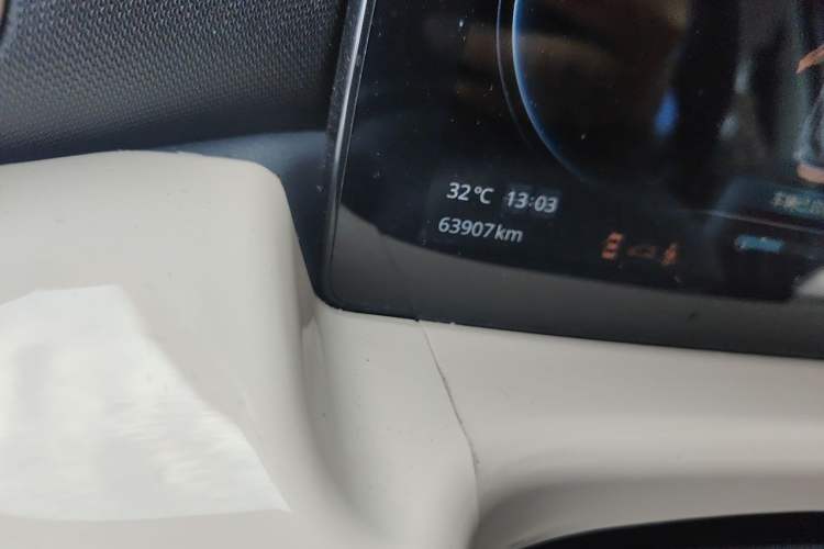Used Leapmotor T03 2021 400 Comfort Edition Odometer Close Up