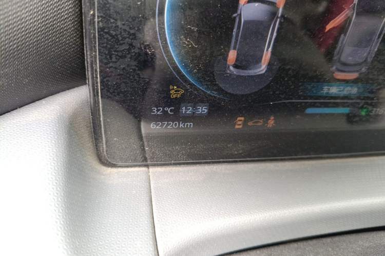 Used Leapmotor T03 2021 400 Comfort Edition Odometer Close Up