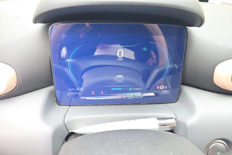 Used Leapmotor T03 2021 400 Comfort Edition Odometer Close Up