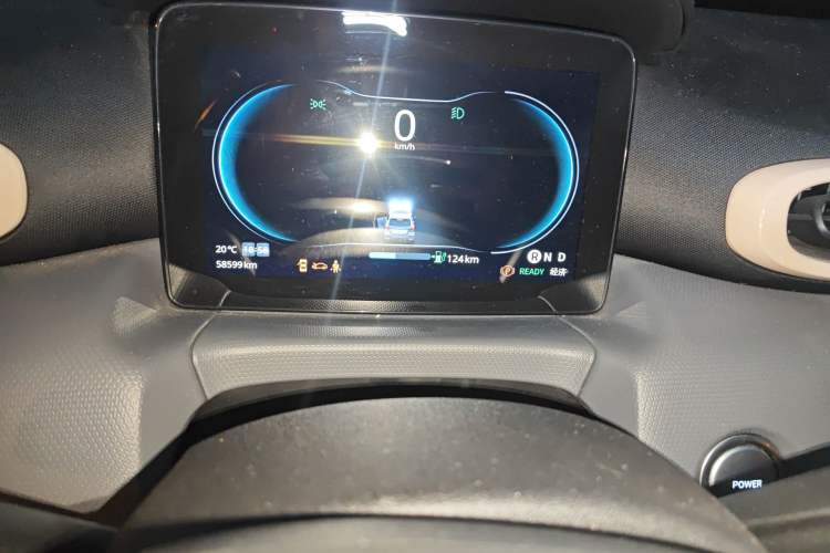 Used Leapmotor T03 2021 400 Luxury Edition Odometer Close Up