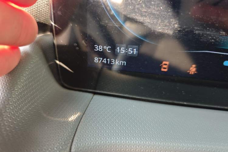 Used Leapmotor T03 2021 400 Luxury Edition Odometer Close Up