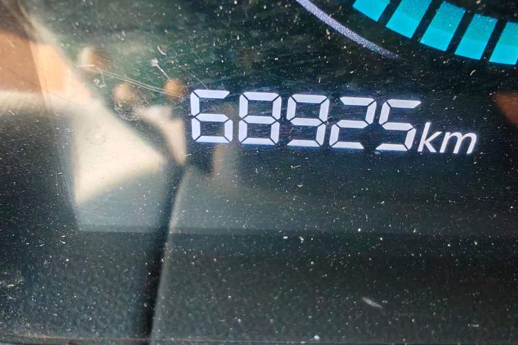 Used Leapmotor T03 2021 400 Lite Edition - Lithium-Ion Battery Odometer Close Up